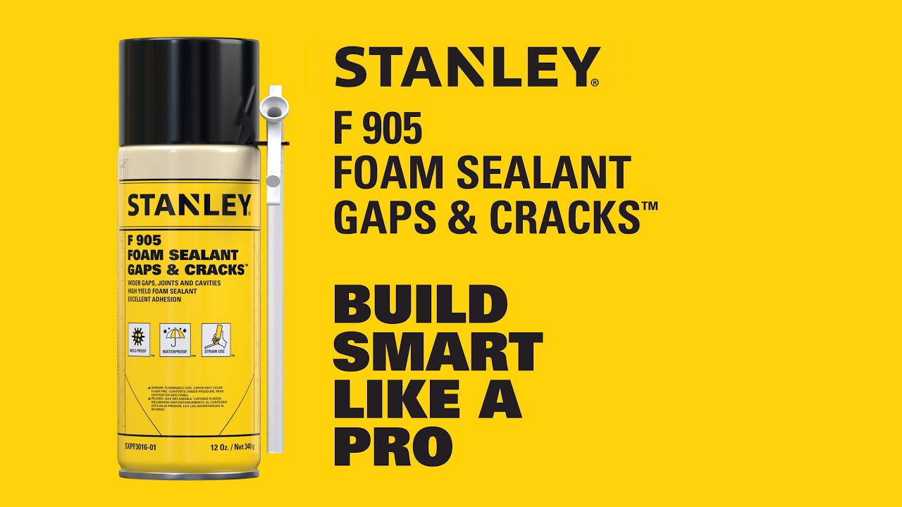 Fill It. Seal It. Insulate It. | F-905 Foam Sealant