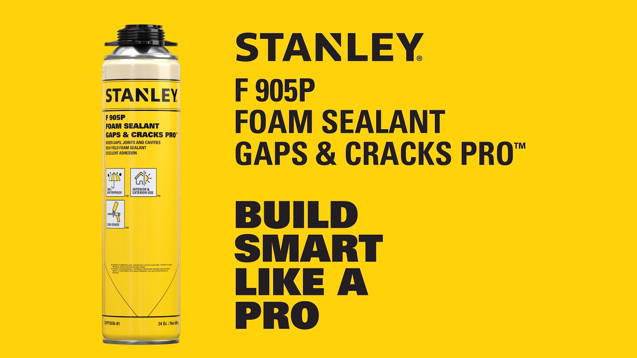Fill Gaps Fast | F-905P Pro Foam Sealant