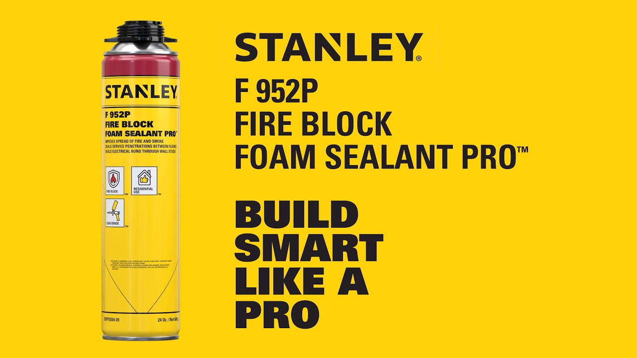 Seal It. Block It. Protect It. | F-952P Fire Block Foam