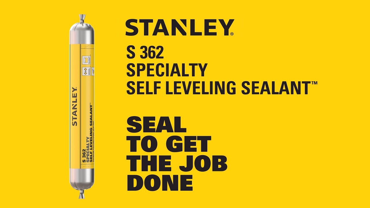 Lay It Flat, Seal It Tight | S-362 Self-Leveler